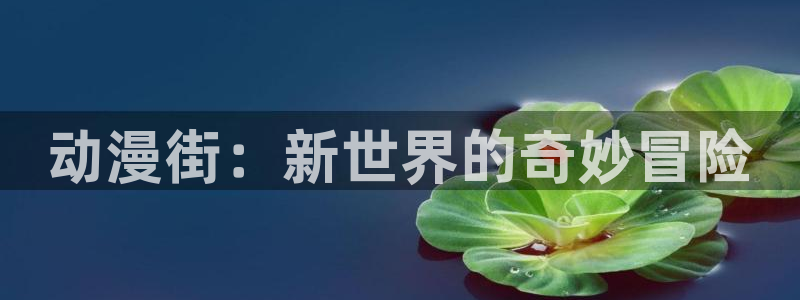动漫之家下载的漫画在哪个文件夹：动漫街：新世界的奇妙冒险