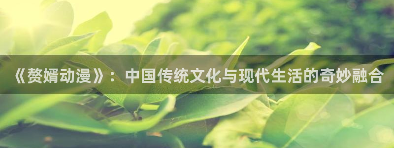 动漫之家漫画推荐：《赘婿动漫》：中国传统文化与现代生活的奇妙融合